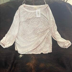 Leopard print light weight long sleeve by 1.4.3. Story by Line Up